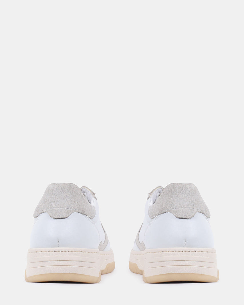 SATRIANI WHITE LEATHER - Men's Shoes - Steve Madden Canada - view 5