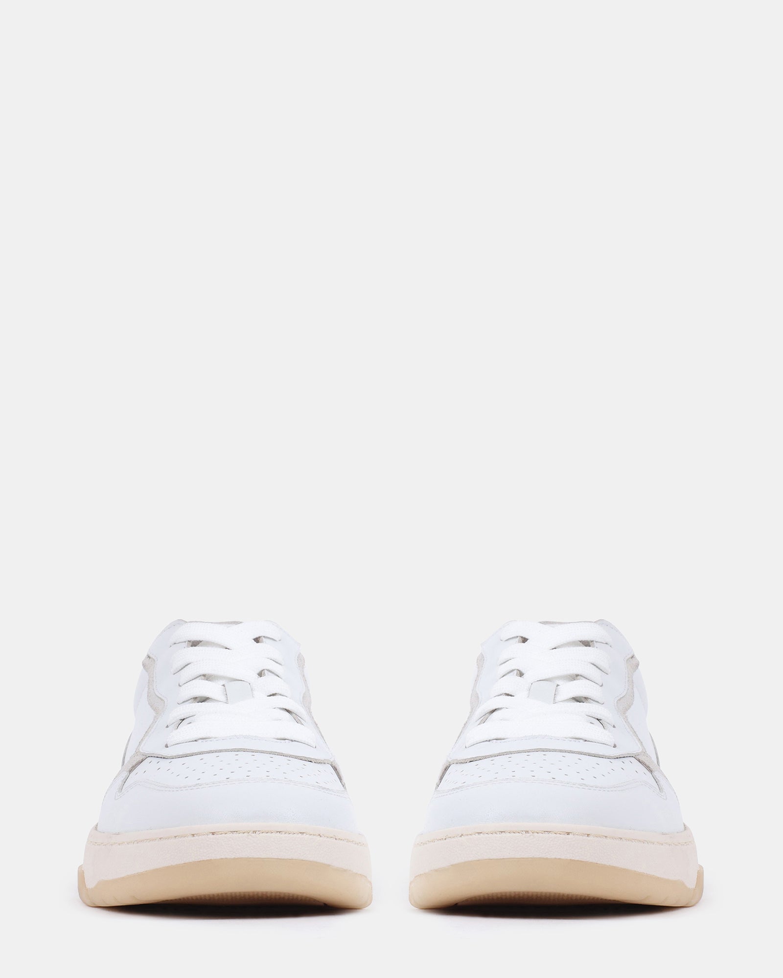 SATRIANI WHITE LEATHER - Men's Shoes - Steve Madden Canada - view 3
