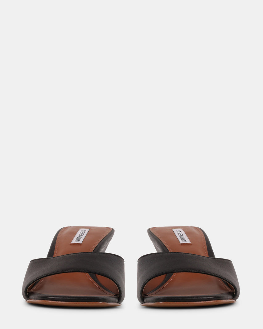 SELESTE BLACK LEATHER - Women's Shoes - Steve Madden Canada - view 3