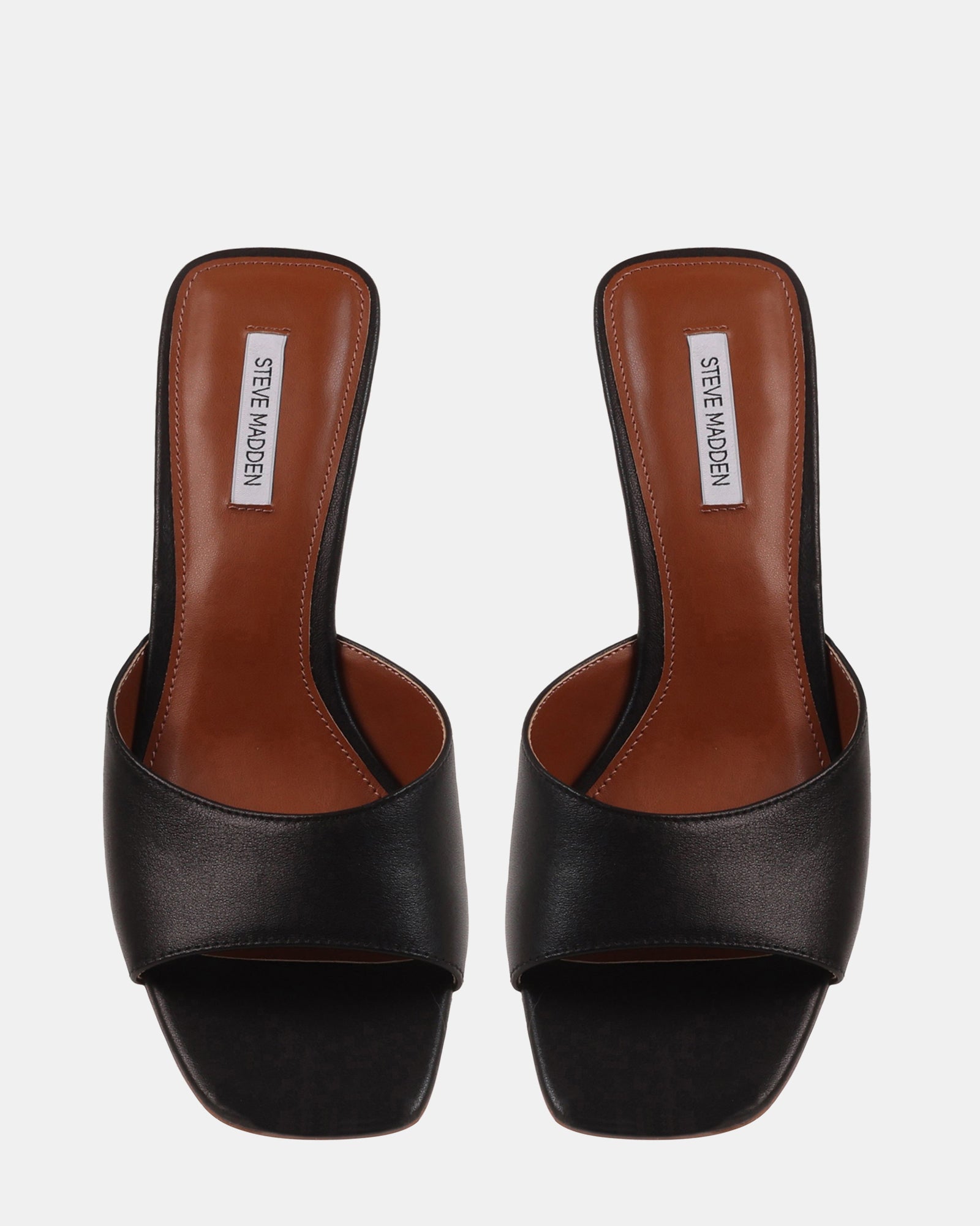 SELESTE BLACK LEATHER - Women's Shoes - Steve Madden Canada - view 4