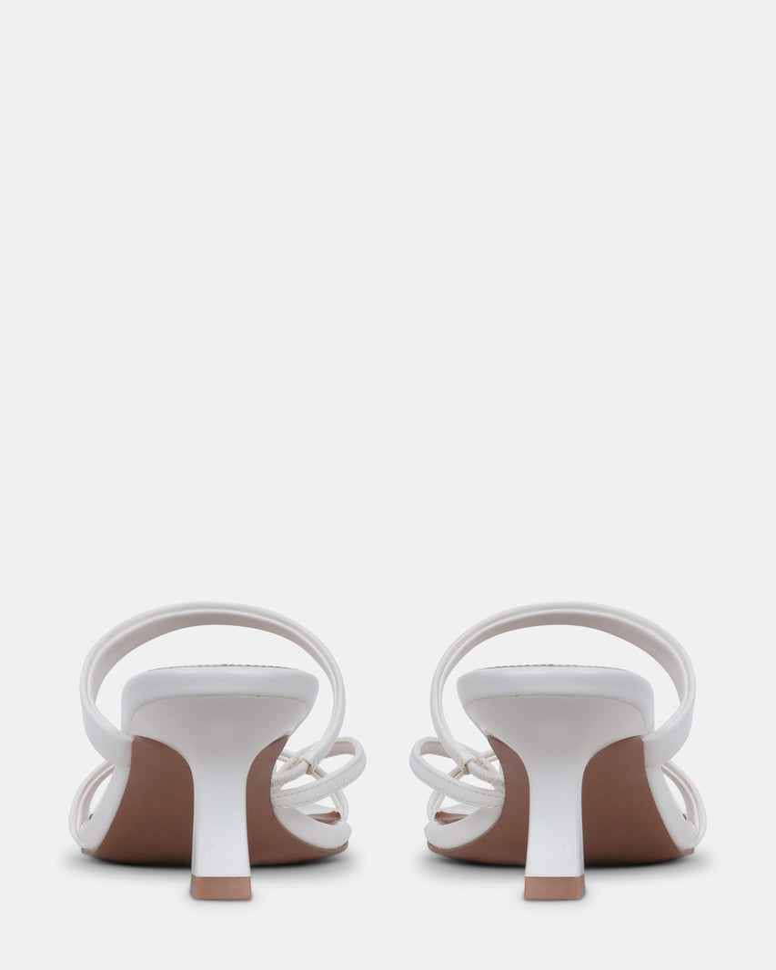 AJAY WHITE LEATHER - Women's Shoes - Steve Madden Canada - view 5