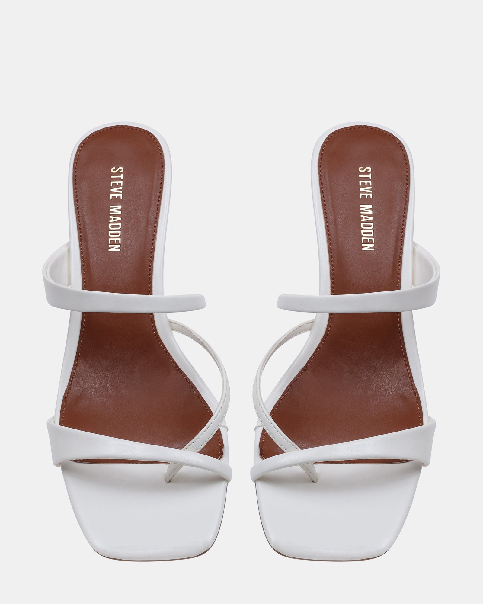 AJAY WHITE LEATHER - Women's Shoes - Steve Madden Canada - view 4