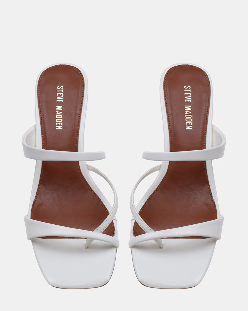 AJAY WHITE LEATHER - Women's Shoes - Steve Madden Canada - view 4