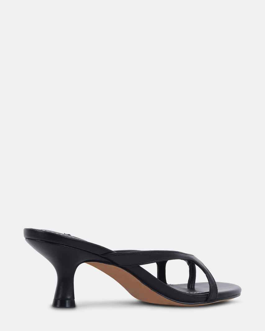 BRIENNA BLACK LEATHER - Women's Shoes - Steve Madden Canada - view 6