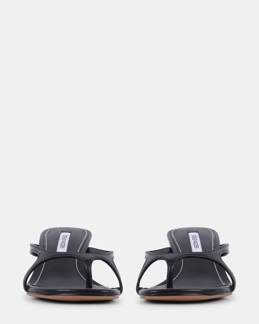 BRIENNA BLACK LEATHER - Women's Shoes - Steve Madden Canada - view 3
