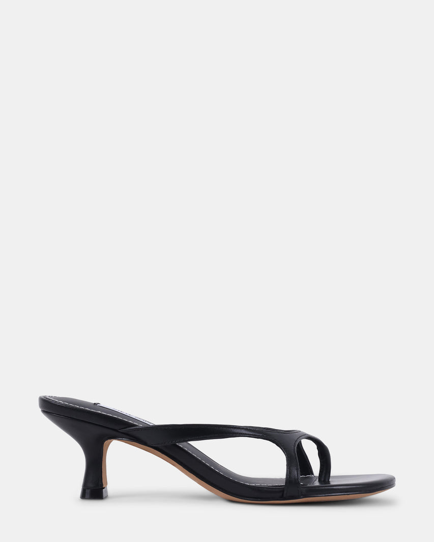 BRIENNA BLACK LEATHER - Women's Shoes - Steve Madden Canada