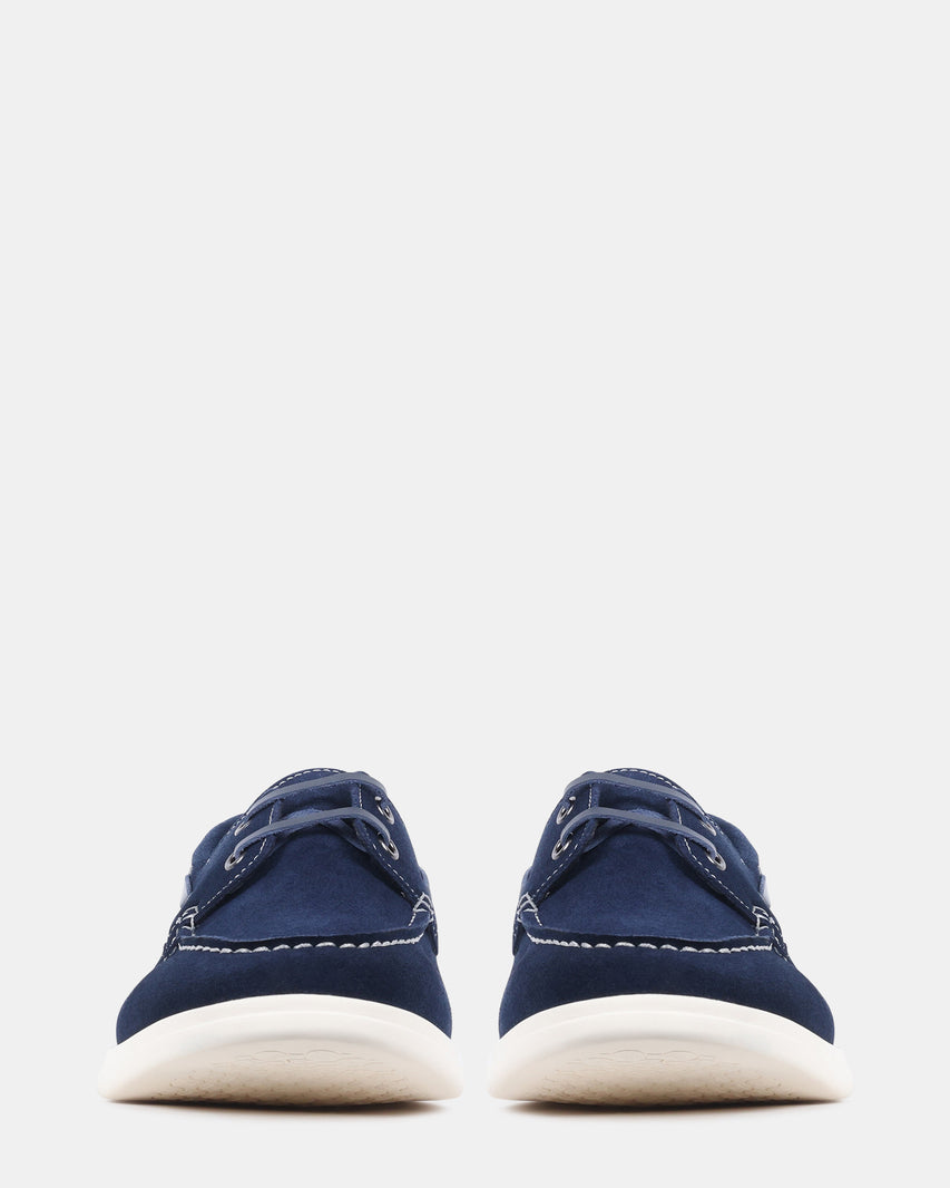 BURKE NAVY SUEDE - Men's Shoes - Steve Madden Canada - view 3