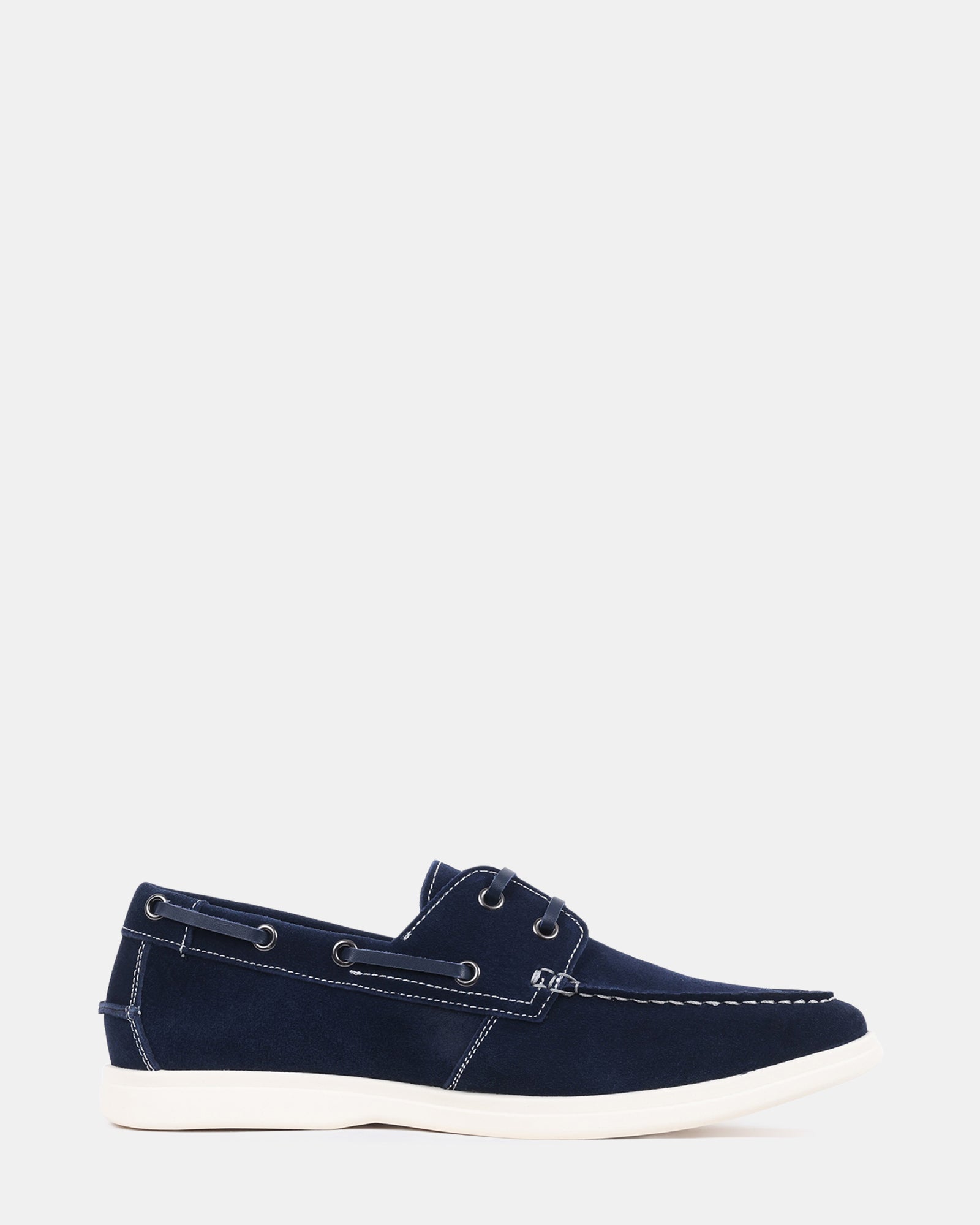 BURKE NAVY SUEDE - Men's Shoes - Steve Madden Canada