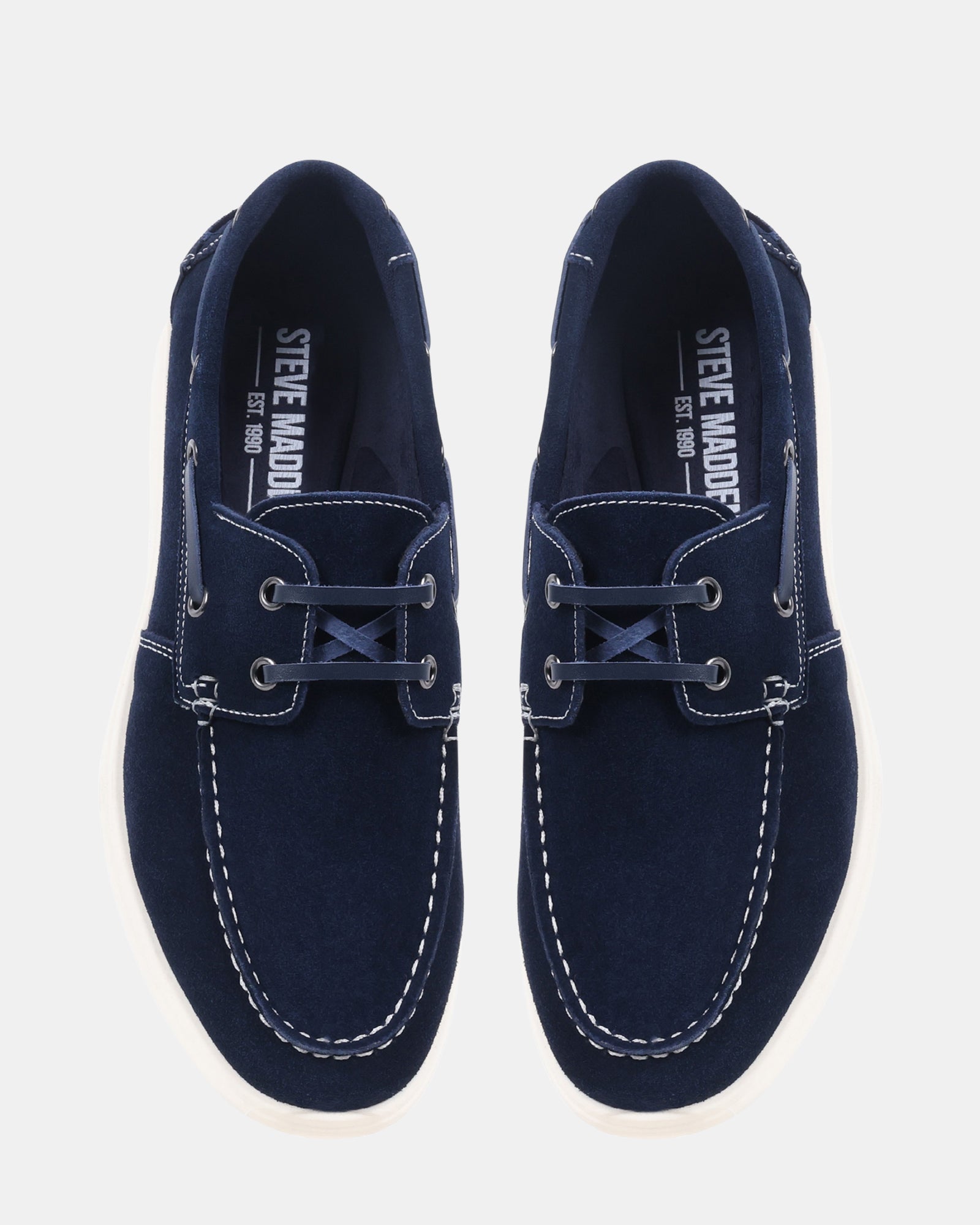 BURKE NAVY SUEDE - Men's Shoes - Steve Madden Canada - view 4