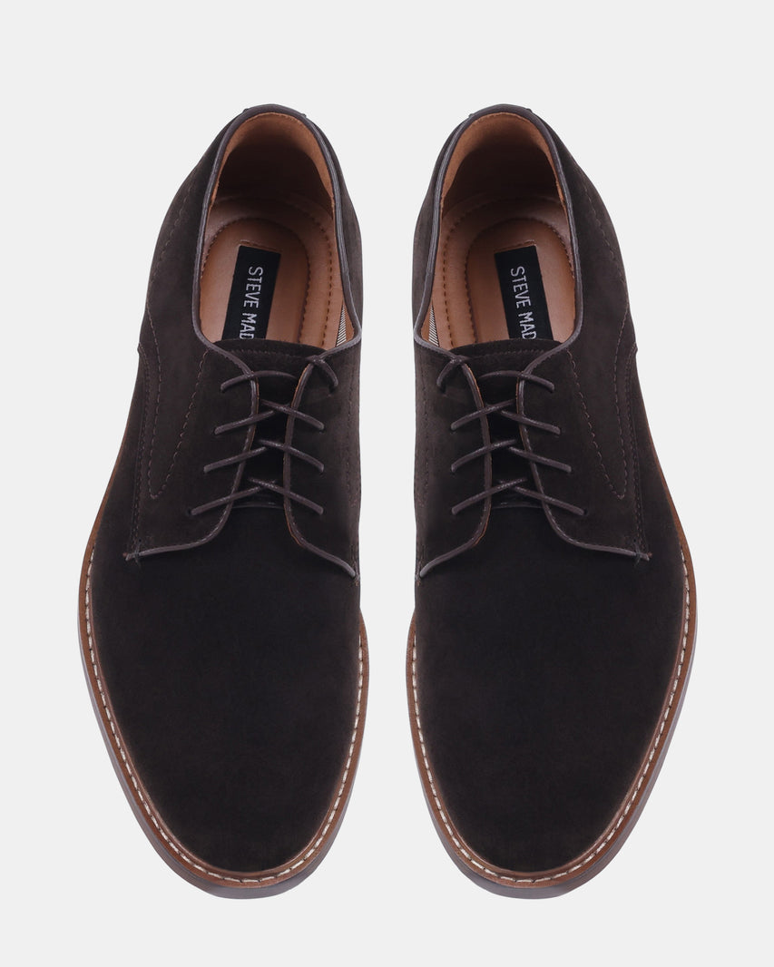 CASMIR BROWN SUEDE - Men's Shoes - Steve Madden Canada - view 4