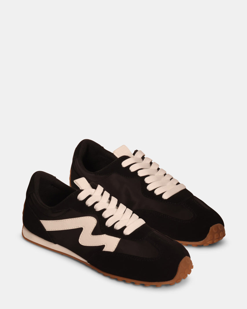 CASPER BLACK WHITE - Women's Shoes - Steve Madden Canada - view 3