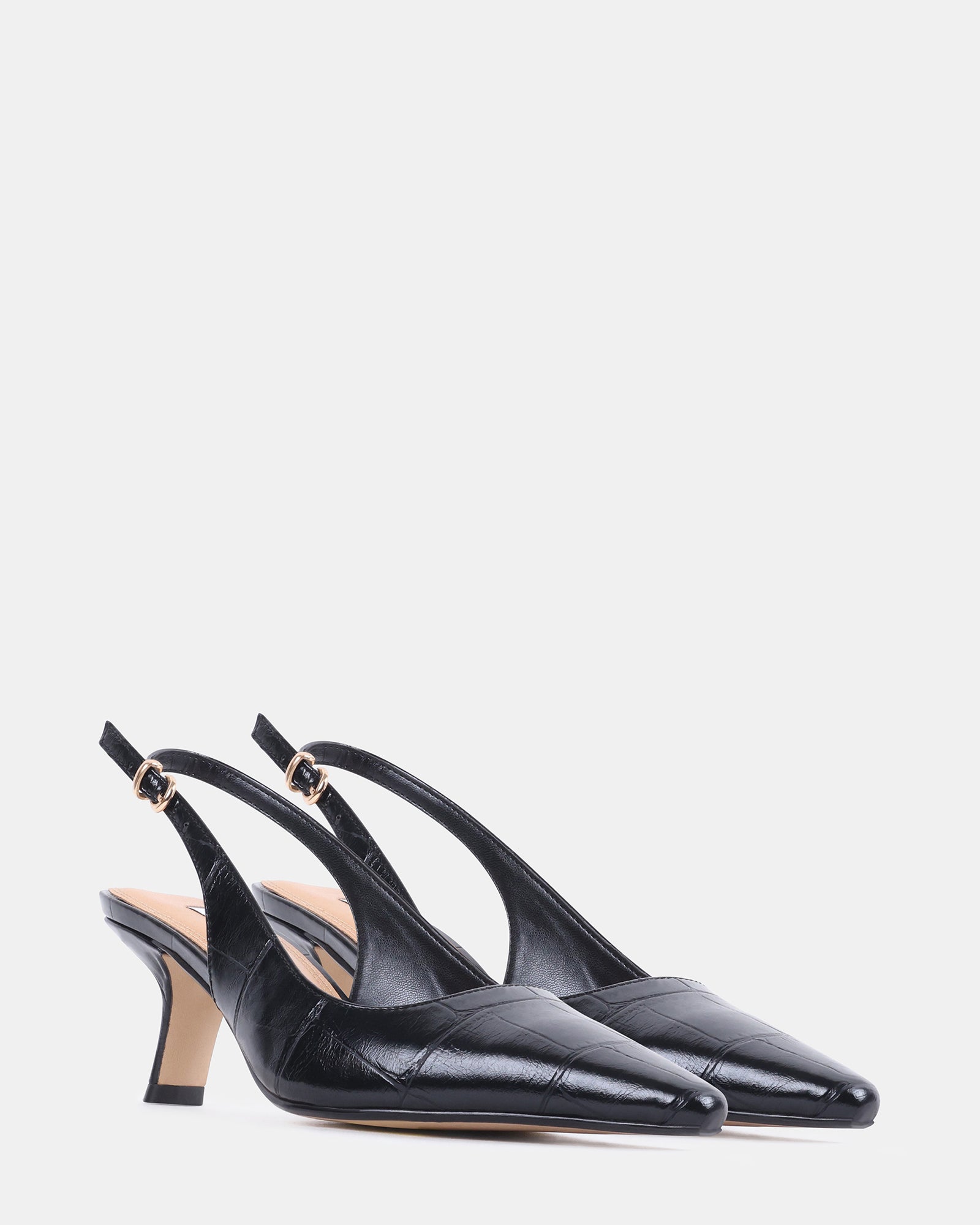 CHARMING BLACK EXOTIC - Women's Shoes - Steve Madden Canada - view 2