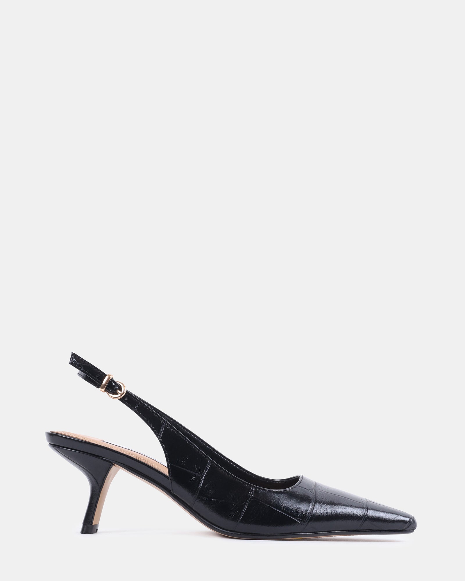 CHARMING BLACK EXOTIC - Women's Shoes - Steve Madden Canada