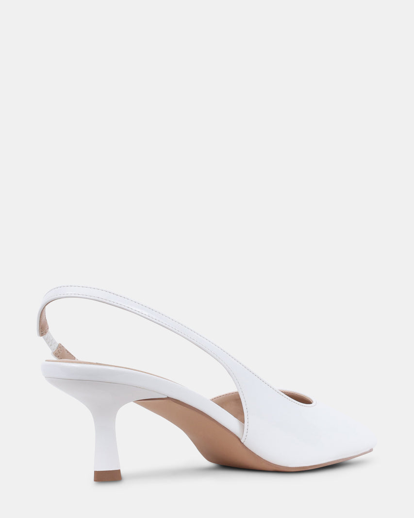 DEVOUR WHITE PATENT - Women's Shoes - Steve Madden Canada - view 6
