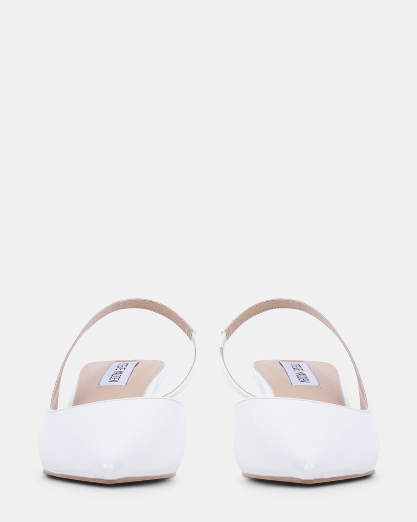 DEVOUR WHITE PATENT - Women's Shoes - Steve Madden Canada - view 3