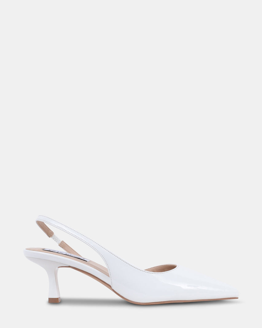 DEVOUR WHITE PATENT - Women's Shoes - Steve Madden Canada