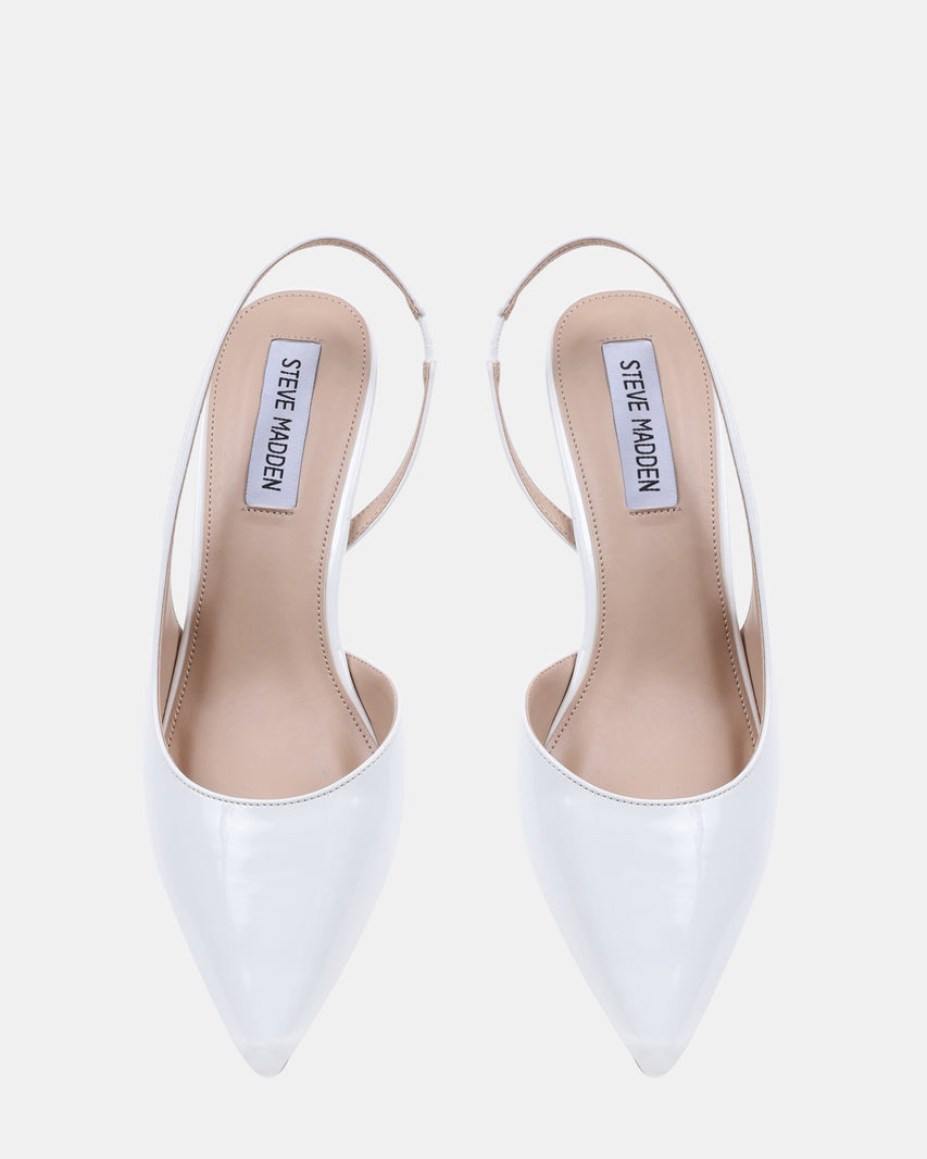 DEVOUR WHITE PATENT - Women's Shoes - Steve Madden Canada - view 4