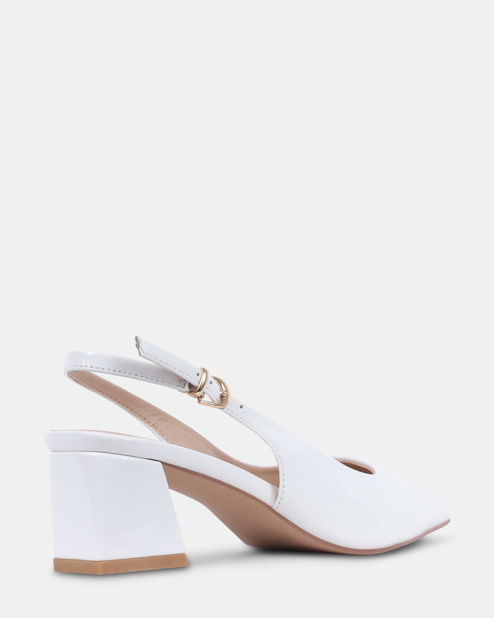 DIFFUSE WHITE PATENT - Women's Shoes - Steve Madden Canada - view 6