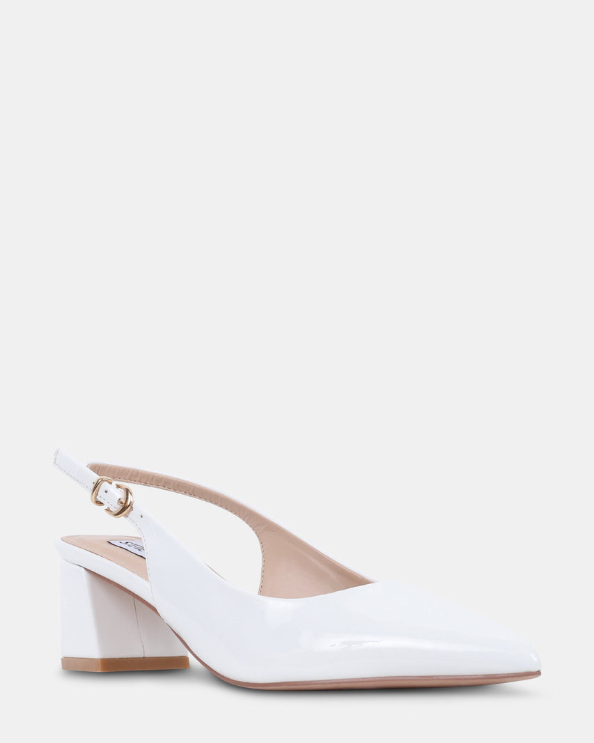 DIFFUSE WHITE PATENT - Women's Shoes - Steve Madden Canada - view 2