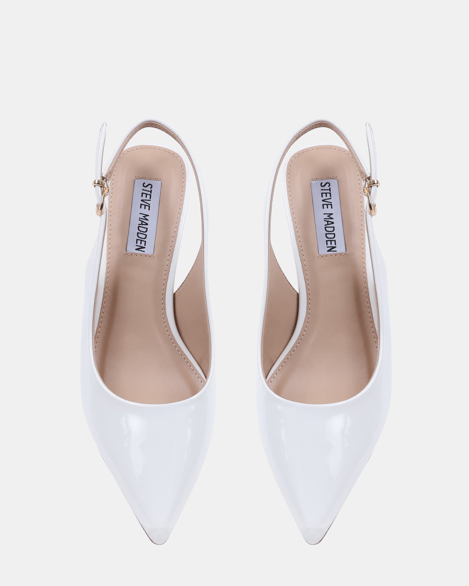 DIFFUSE WHITE PATENT - Women's Shoes - Steve Madden Canada - view 4