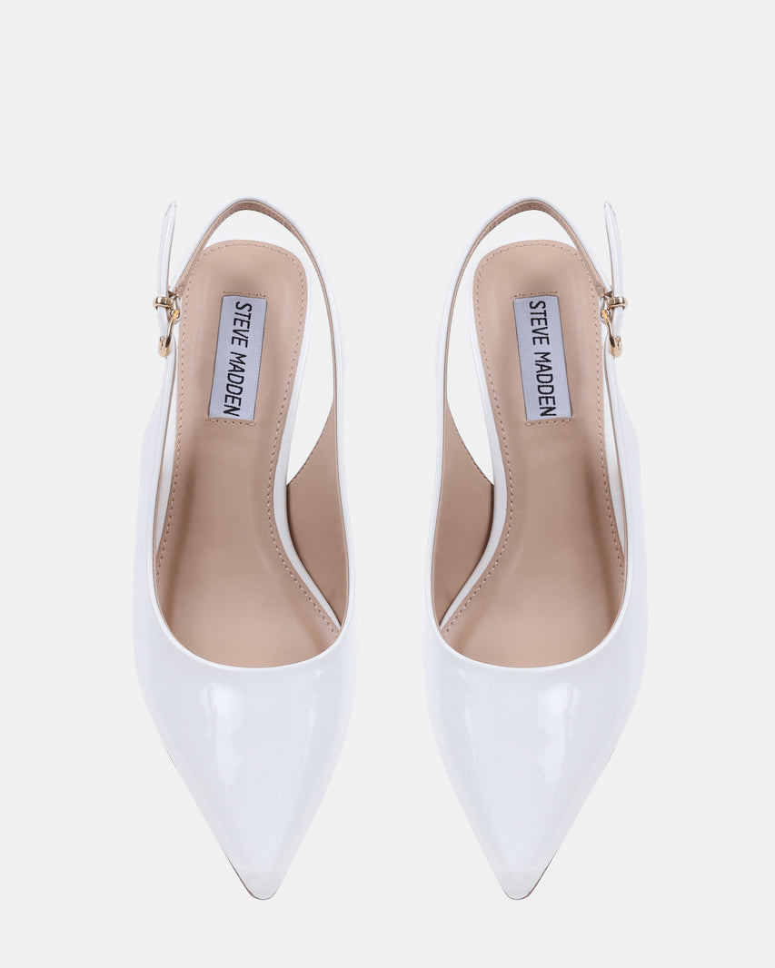 DIFFUSE WHITE PATENT - Women's Shoes - Steve Madden Canada - view 4