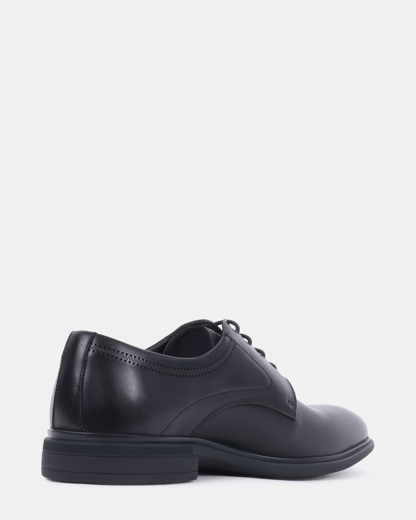 FISCHER BLACK LEATHER - Men's Shoes - Steve Madden Canada - view 6