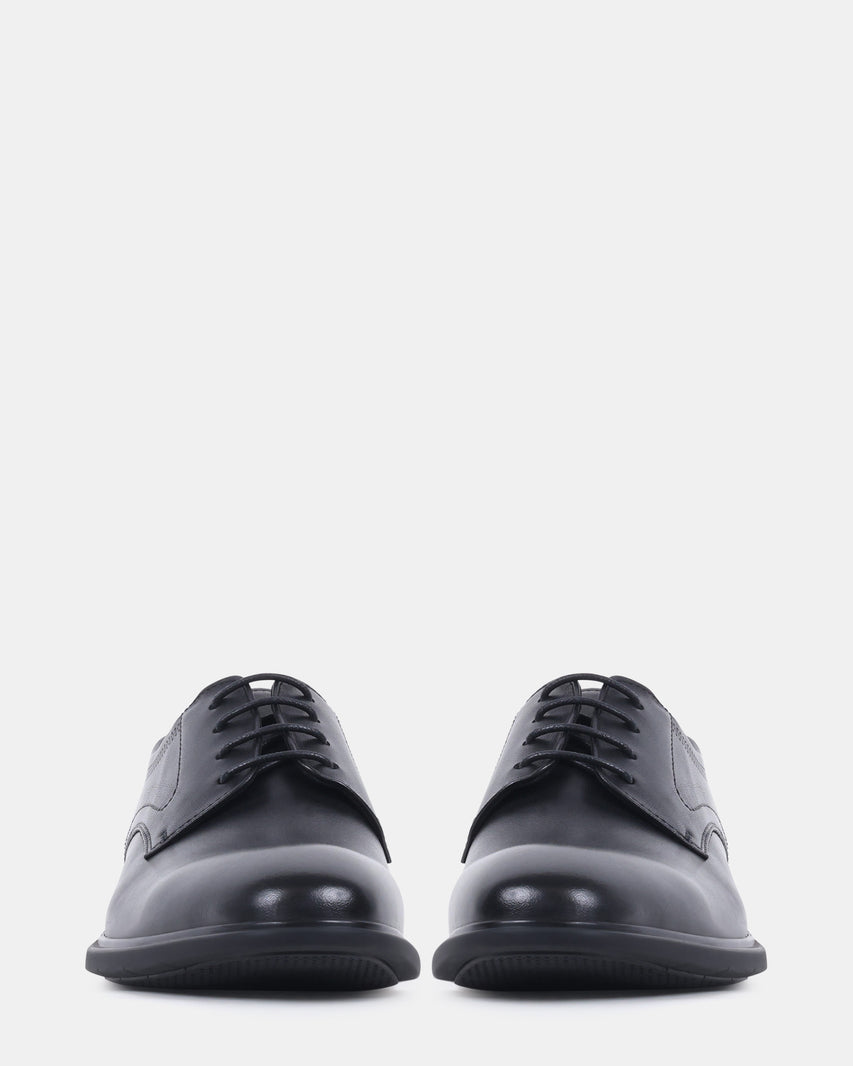 FISCHER BLACK LEATHER - Men's Shoes - Steve Madden Canada - view 3