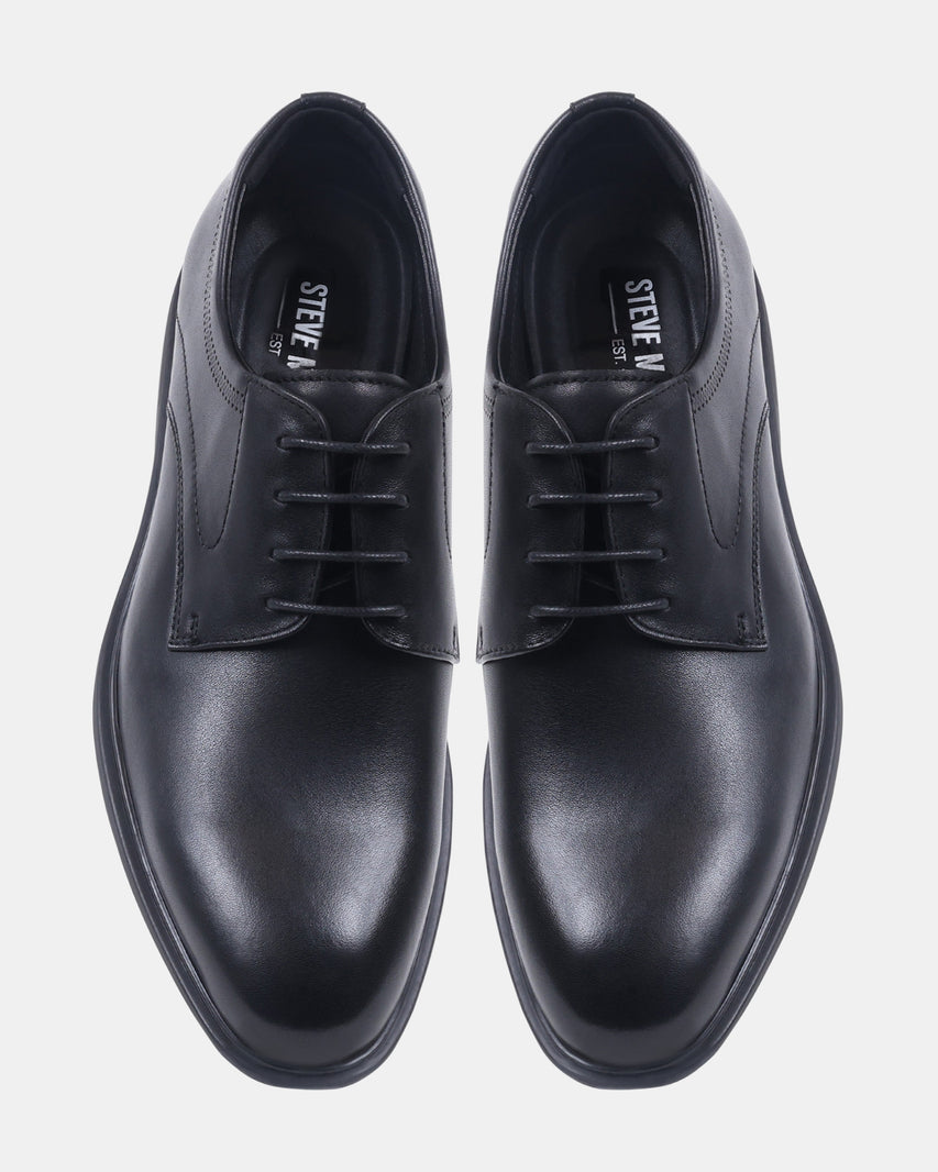 FISCHER BLACK LEATHER - Men's Shoes - Steve Madden Canada - view 4