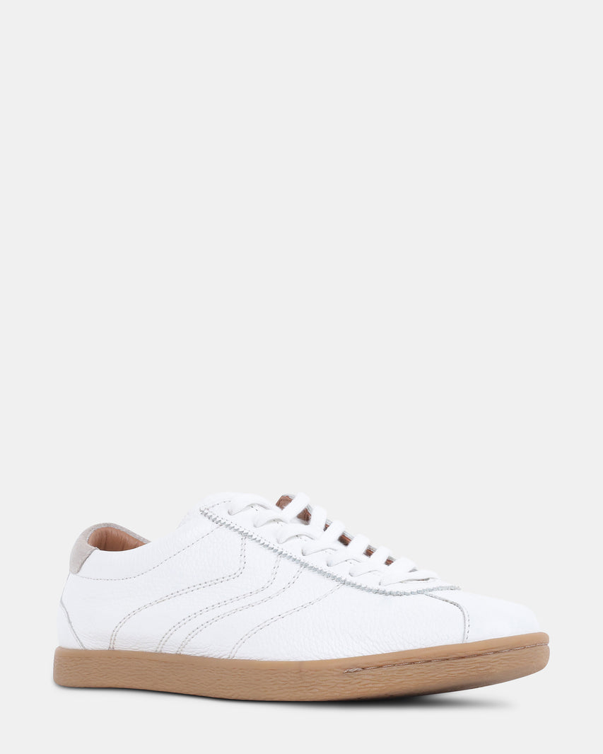 GAUNTLET WHITE LEATHER - Men's Shoes - Steve Madden Canada - view 2