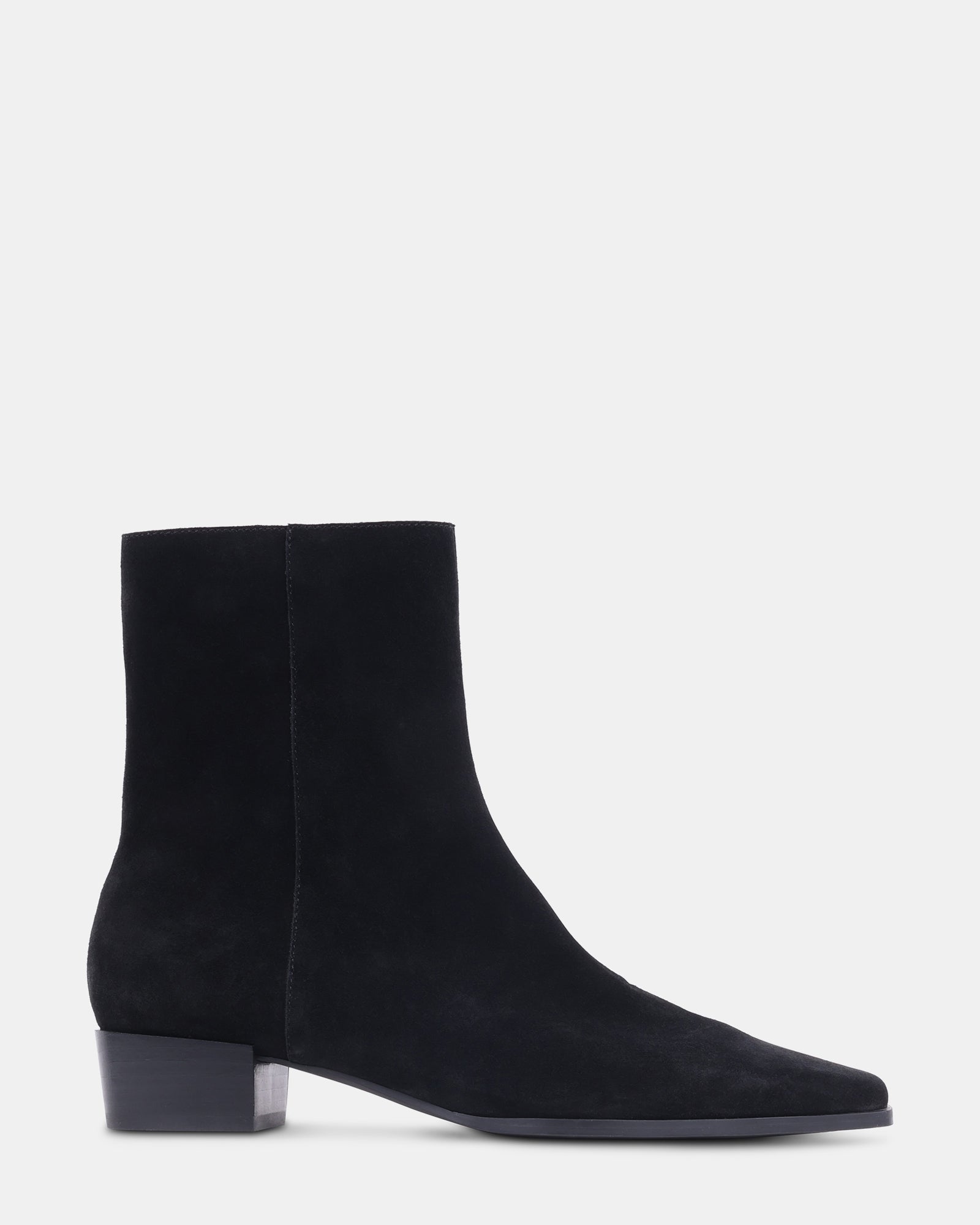 JANAY BLACK SUEDE - Women's Shoes - Steve Madden Canada