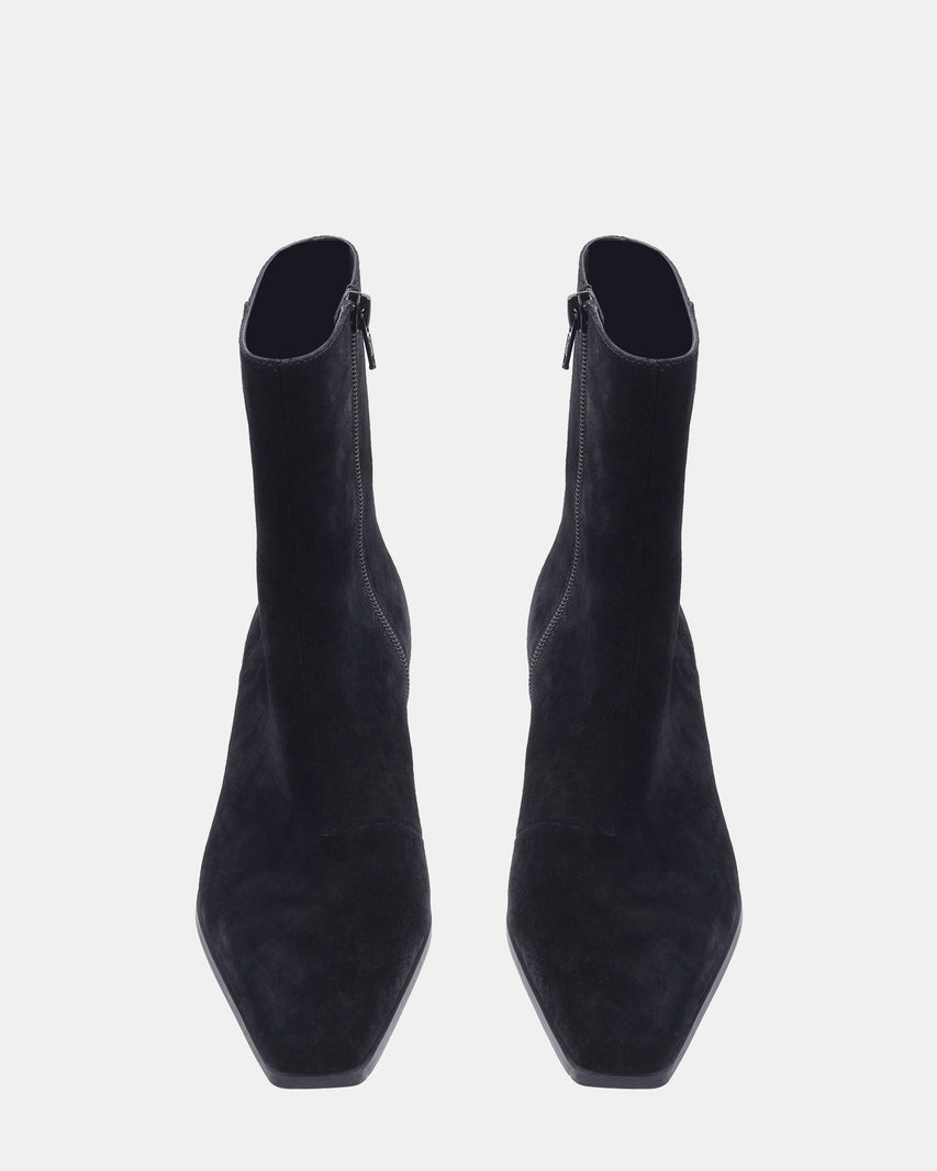 JANAY BLACK SUEDE - Women's Shoes - Steve Madden Canada - view 6