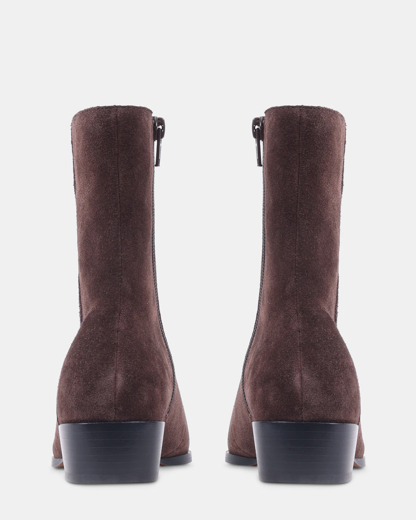 JANAY BROWN SUEDE - Women's Shoes - Steve Madden Canada - view 5