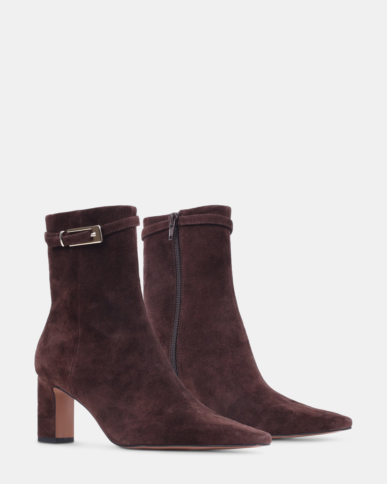 JUMPY BROWN SUEDE - Women's Shoes - Steve Madden Canada - view 2