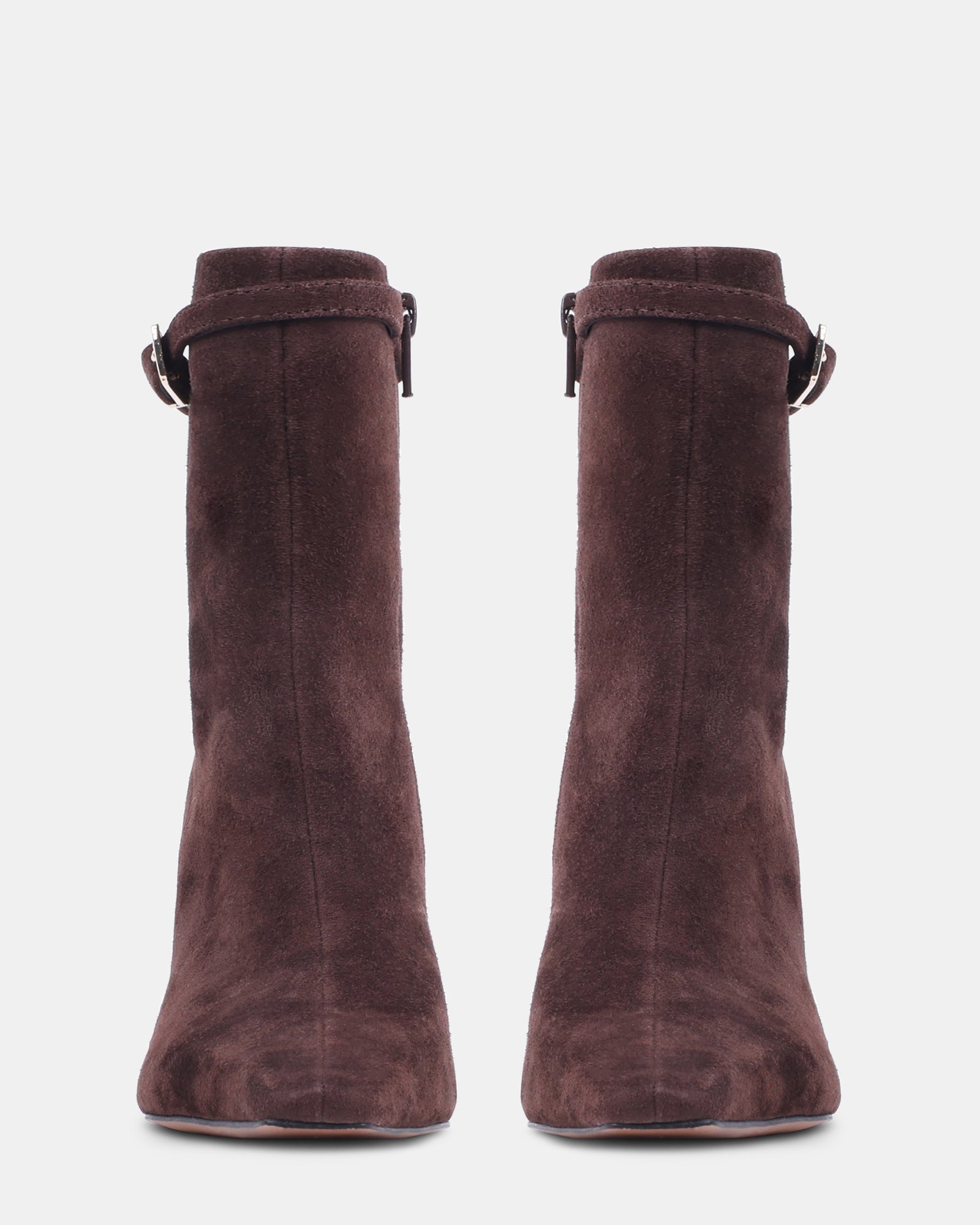JUMPY BROWN SUEDE - Women's Shoes - Steve Madden Canada - view 3