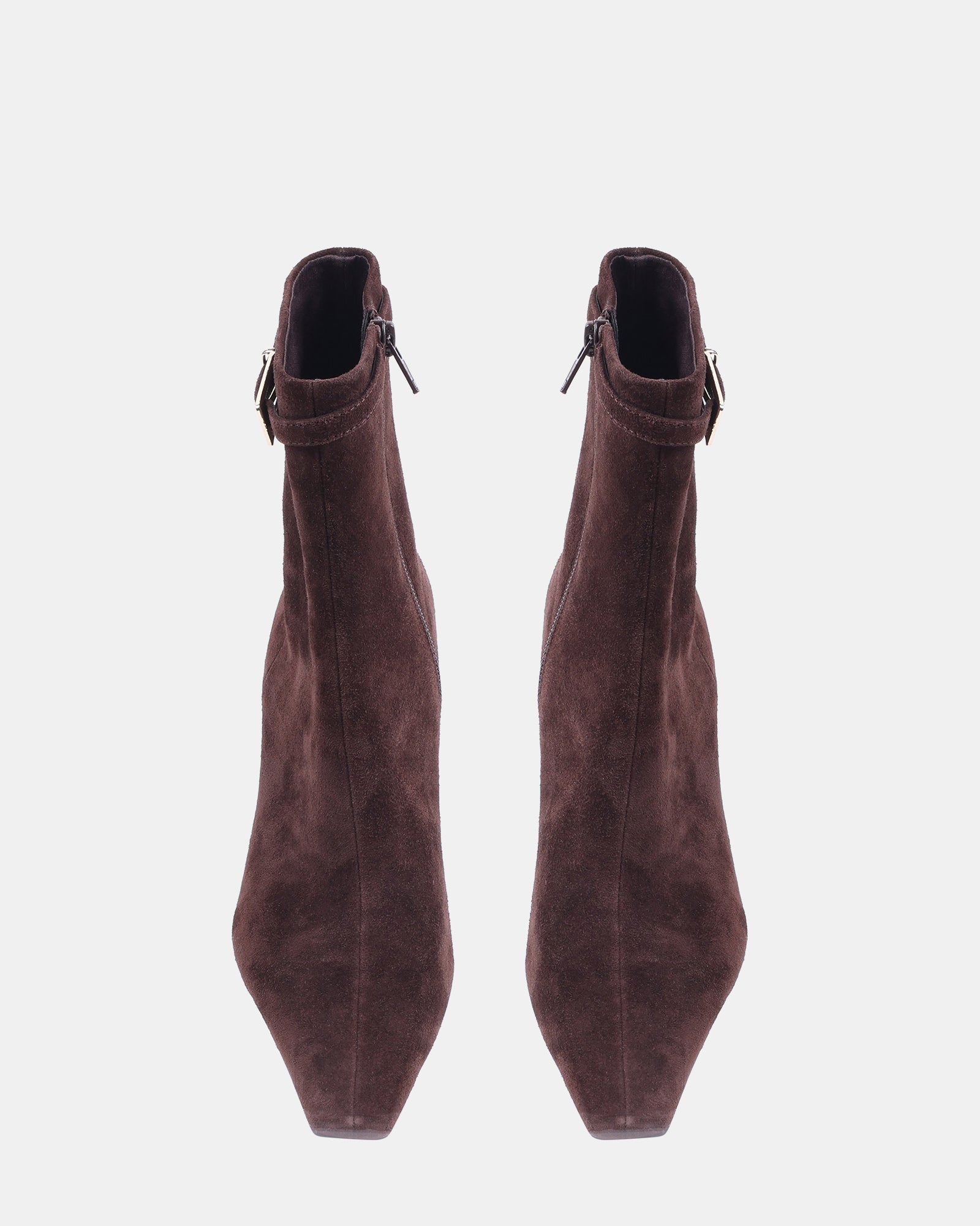 JUMPY BROWN SUEDE - Women's Shoes - Steve Madden Canada - view 6