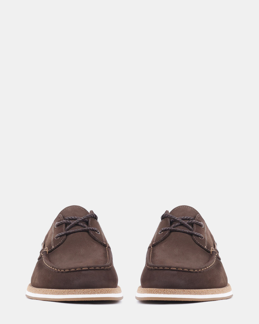 MASON COFFEE NUBUCK - Men's Shoes - Steve Madden Canada - view 3