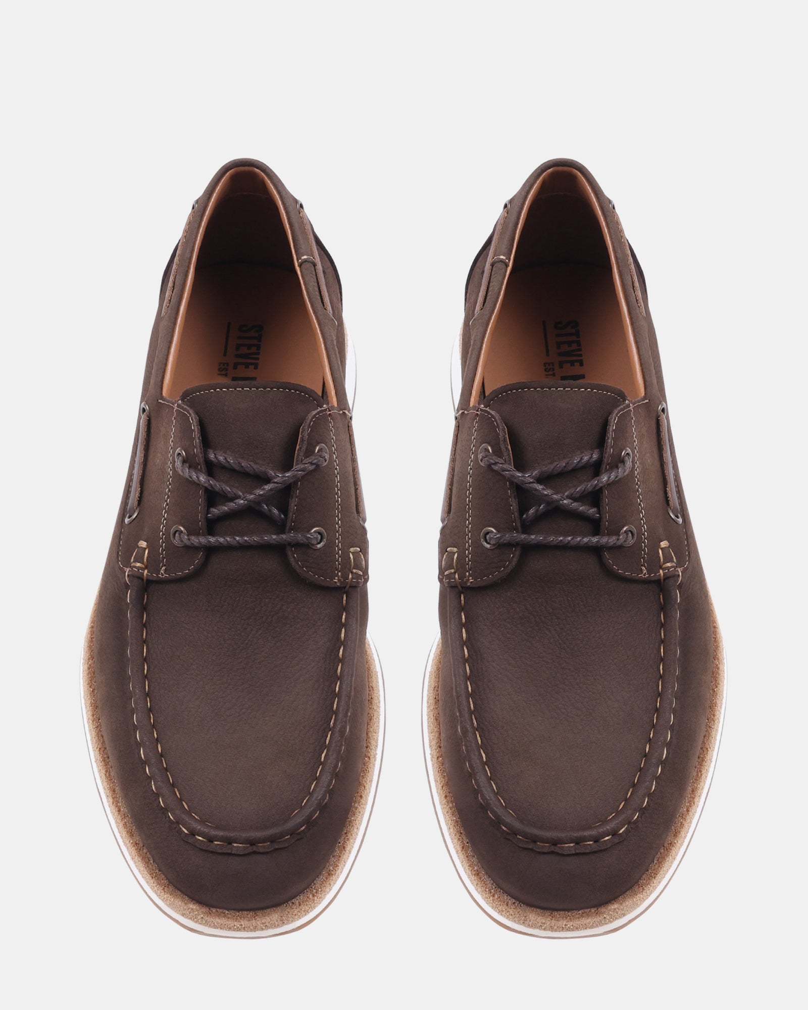 MASON COFFEE NUBUCK - Men's Shoes - Steve Madden Canada - view 4