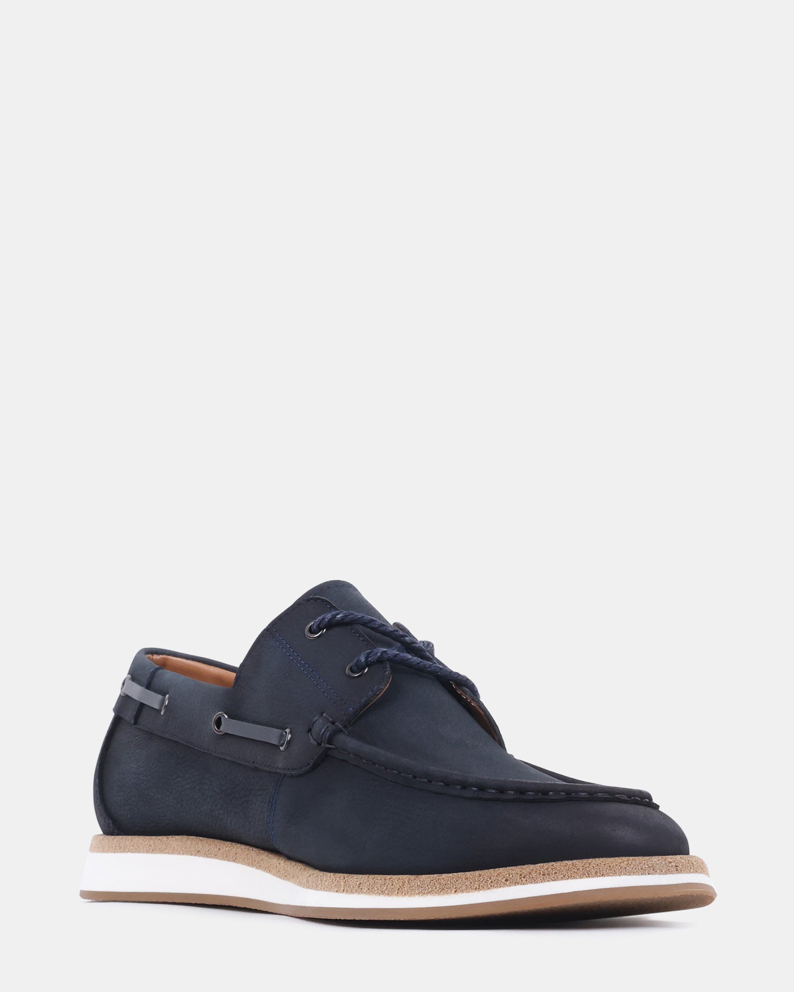 MASON NAVY NUBUCK - Men's Shoes - Steve Madden Canada - view 2