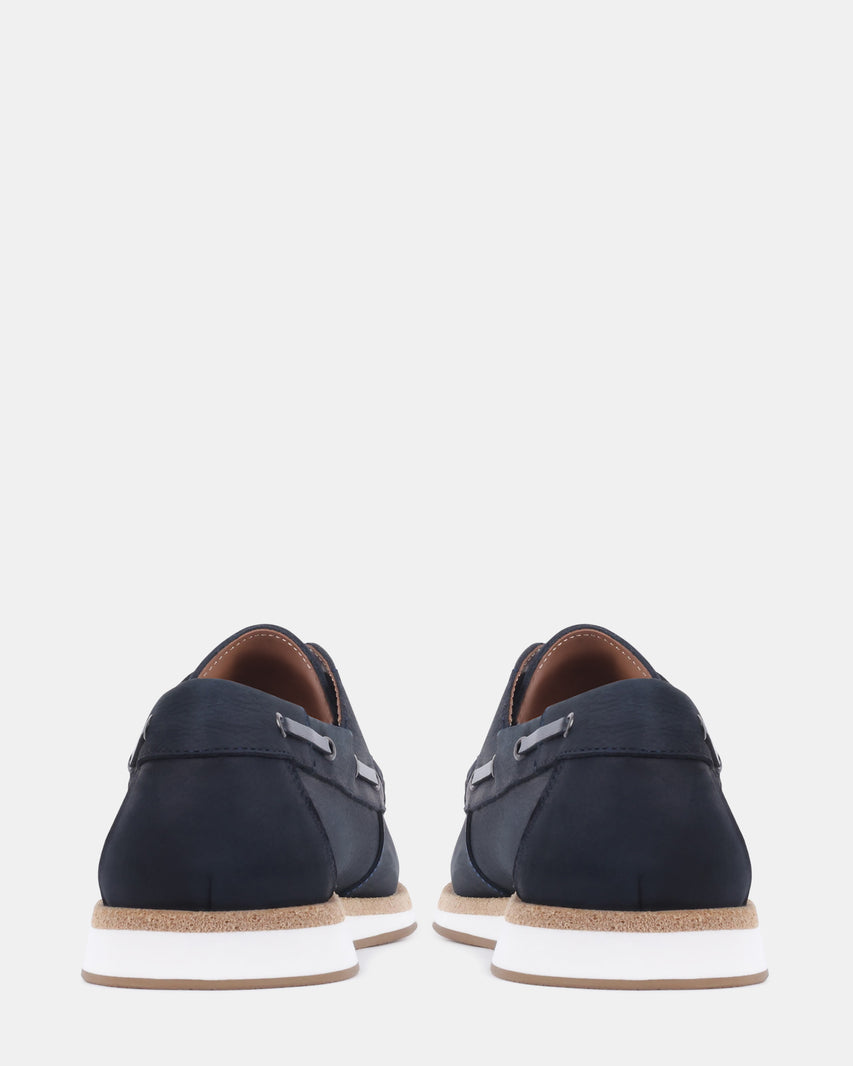 MASON NAVY NUBUCK - Men's Shoes - Steve Madden Canada - view 5