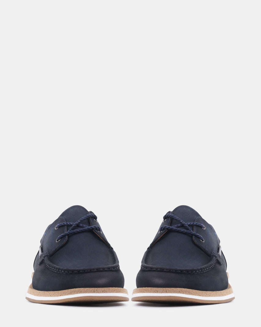 MASON NAVY NUBUCK - Men's Shoes - Steve Madden Canada - view 3