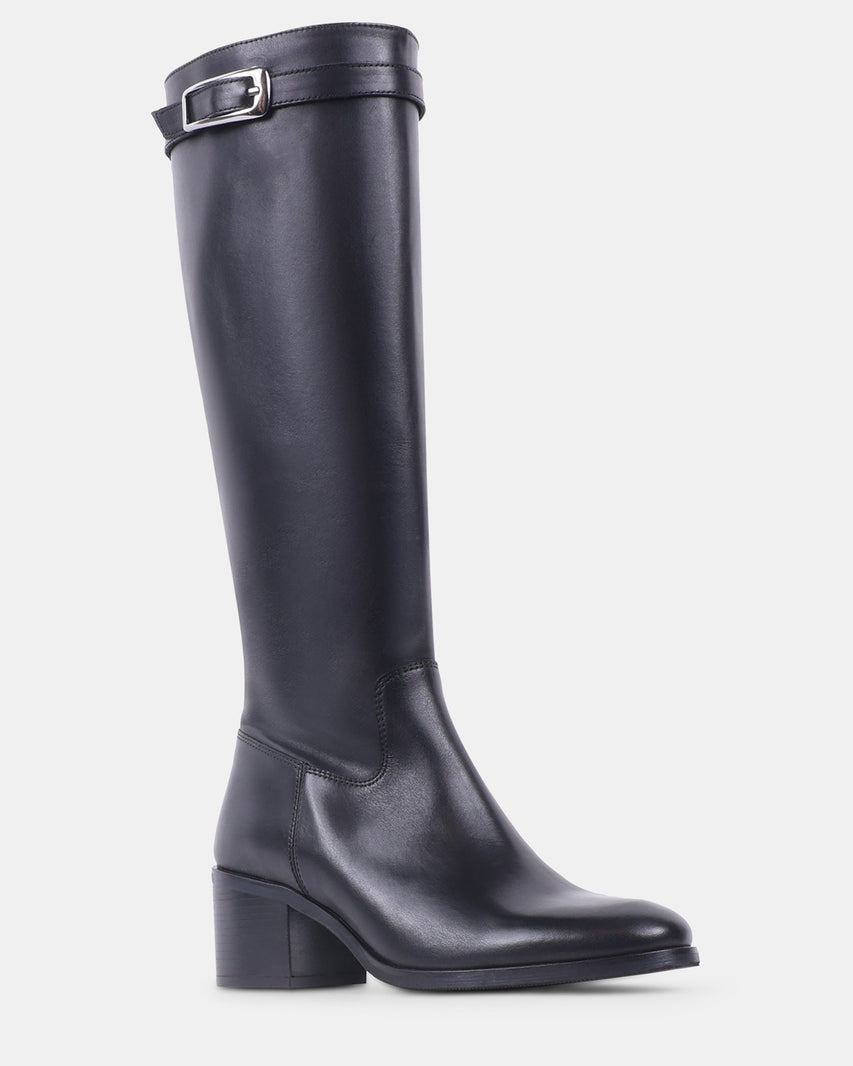 MEMORIES BLACK LEATHER - Women's Shoes - Steve Madden Canada - view 2