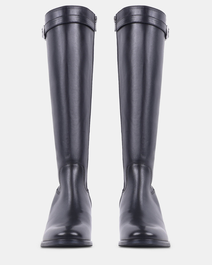 MEMORIES BLACK LEATHER - Women's Shoes - Steve Madden Canada - view 3