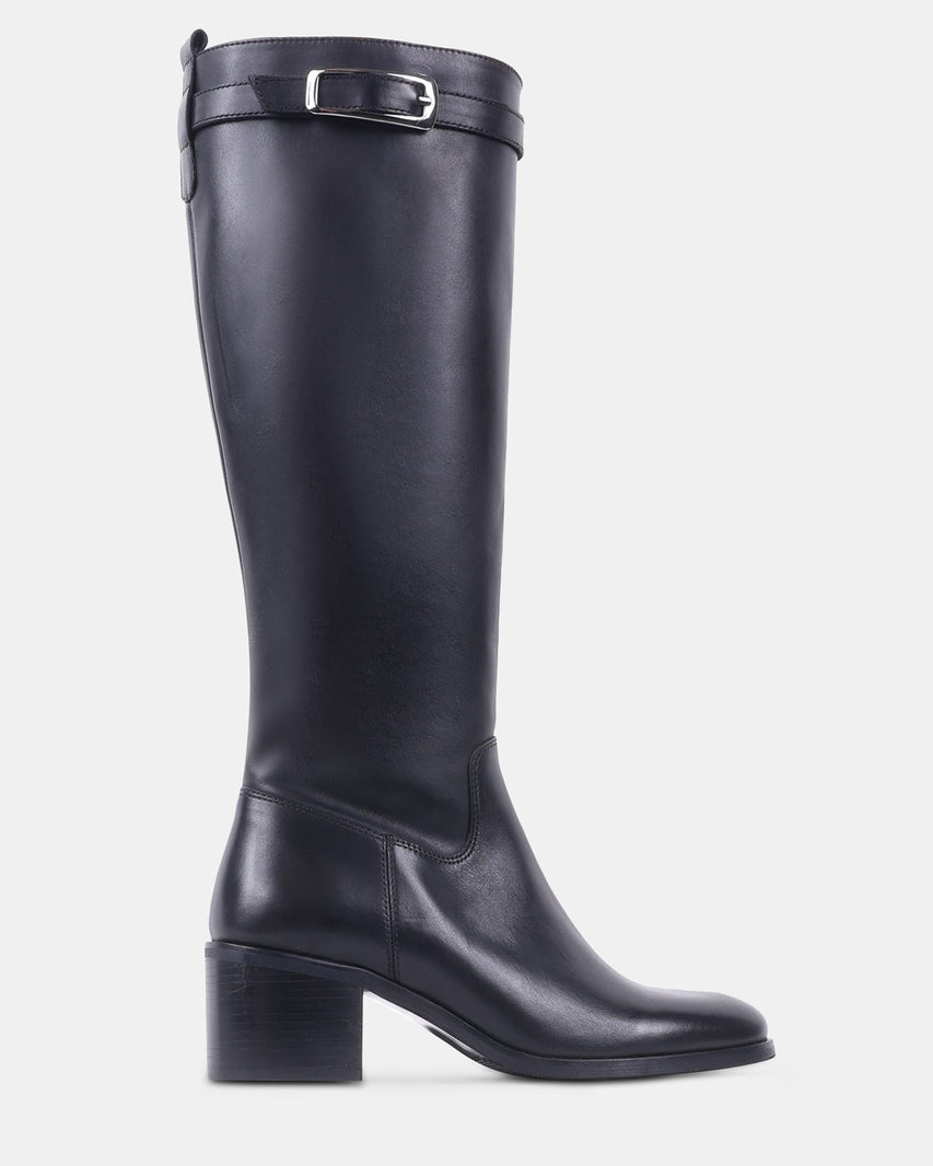 MEMORIES BLACK LEATHER - Women's Shoes - Steve Madden Canada