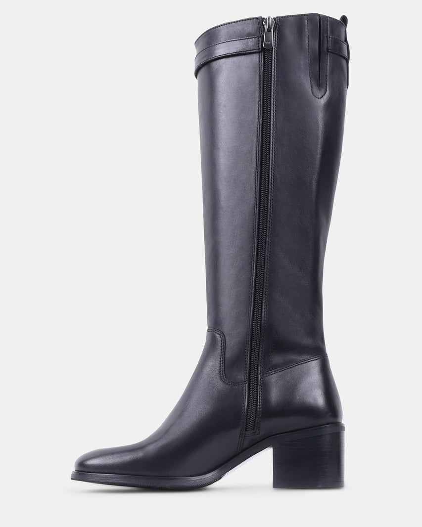 MEMORIES BLACK LEATHER - Women's Shoes - Steve Madden Canada - view 4