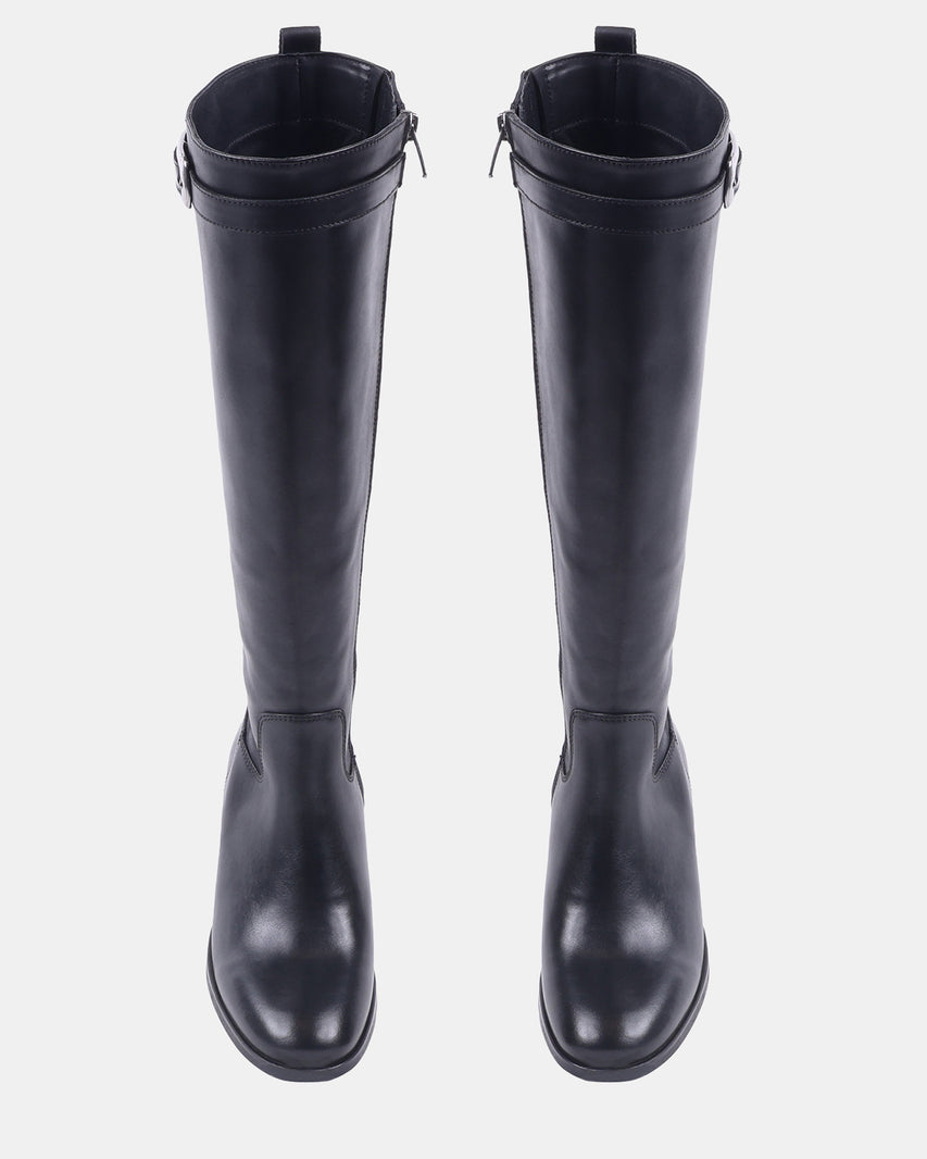 MEMORIES BLACK LEATHER - Women's Shoes - Steve Madden Canada - view 6