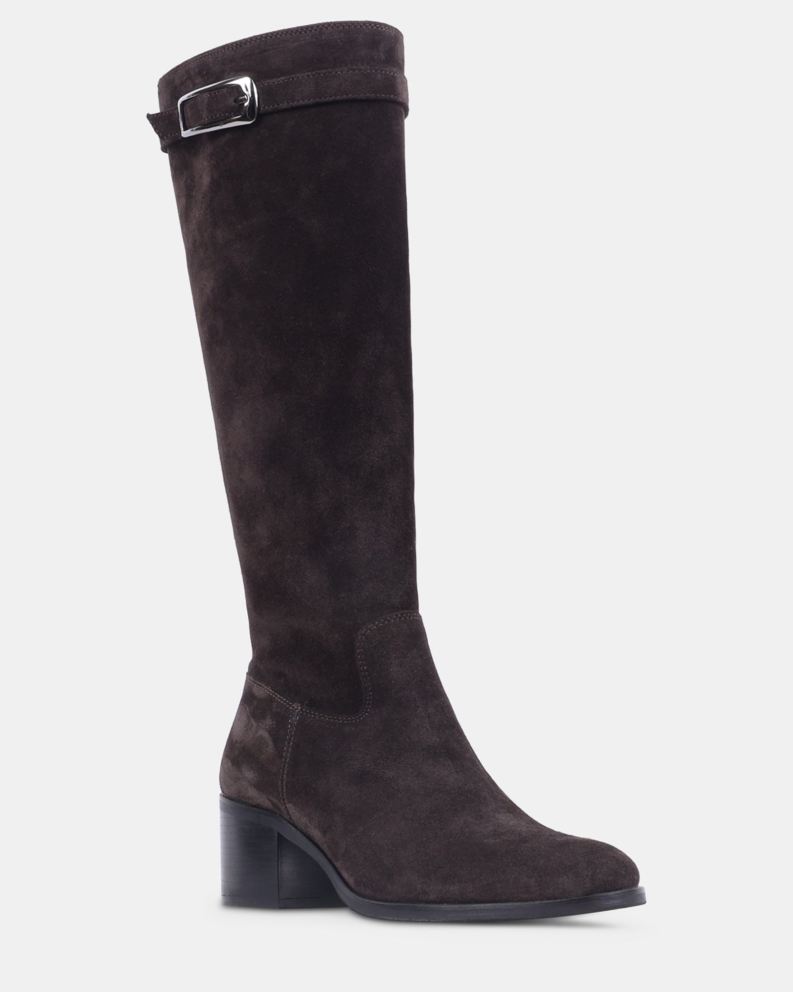 MEMORIES GREY SUEDE - Women's Shoes - Steve Madden Canada - view 2