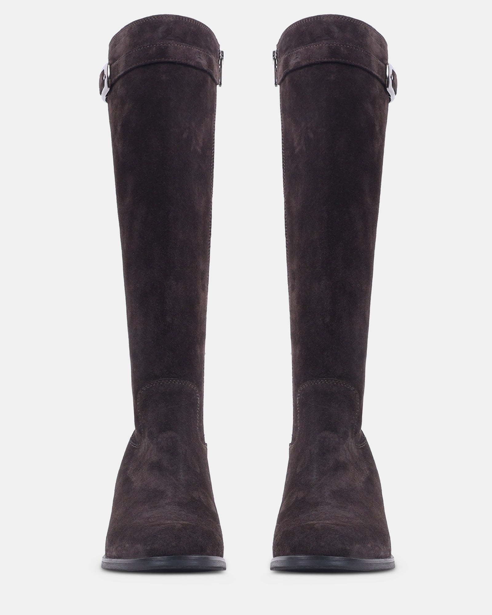 MEMORIES GREY SUEDE - Women's Shoes - Steve Madden Canada - view 3