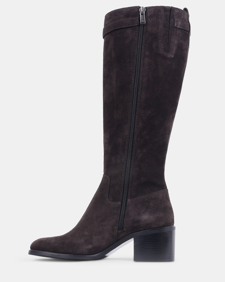 MEMORIES GREY SUEDE - Women's Shoes - Steve Madden Canada - view 4