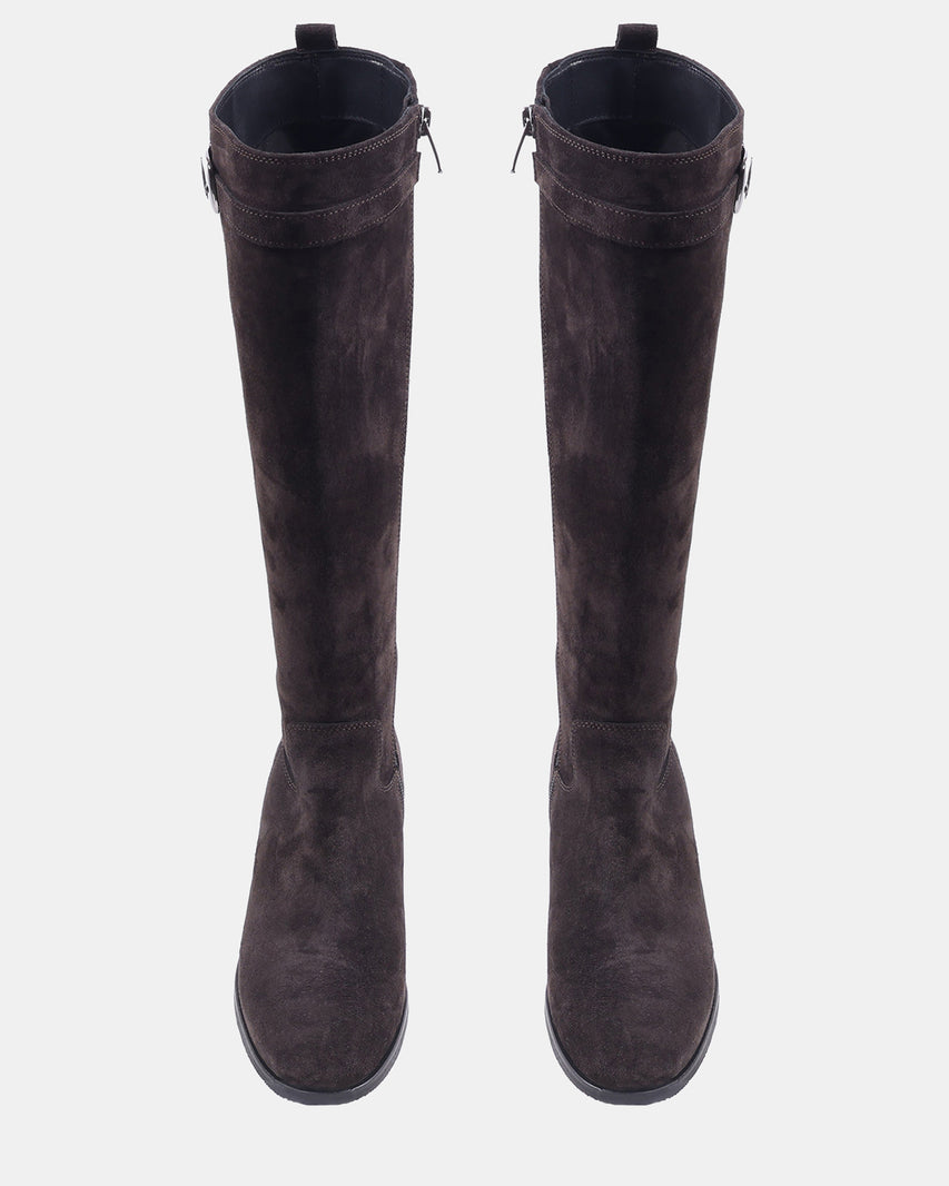MEMORIES GREY SUEDE - Women's Shoes - Steve Madden Canada - view 6