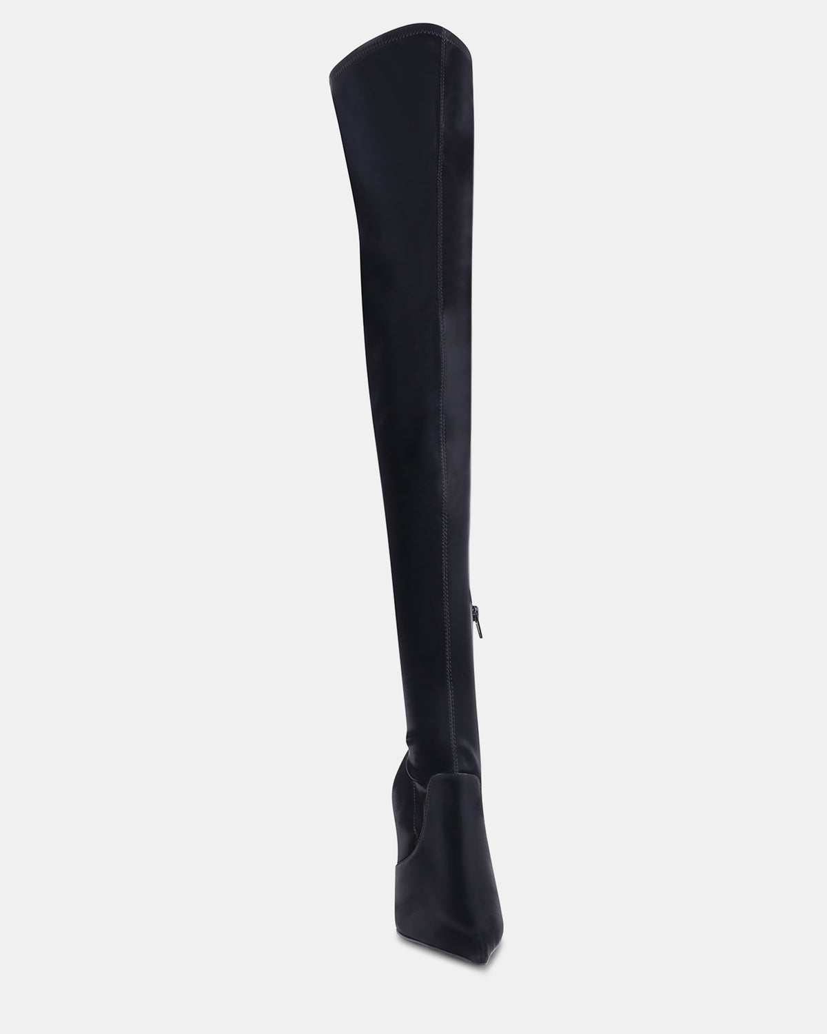 PEGASUS BLACK SATIN - Women's Shoes - Steve Madden Canada - view 3